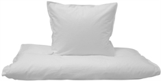 Gråt junior sengetøj 100x140 cm - Sengesæt i gråt junior - 100% Økologisk bomuld - Dozy
